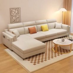 SOFA Da VQ-17 – Đỉnh cao thiết kế hiện đại cho không gian sang trọng
