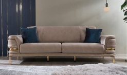 Alternative view of SOFA Da VQ-04 – Đỉnh cao thiết kế sang trọng cho phòng khách hiện đại