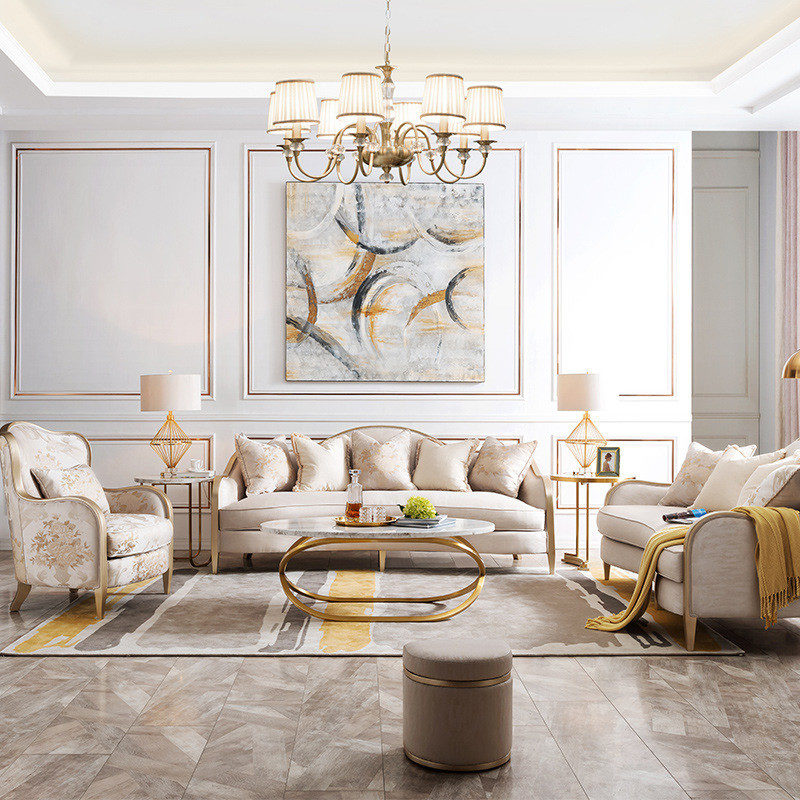 Ghế Sofa Văng Cao Cấp Tân Cổ Điển V46