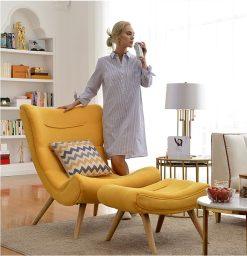 Ghế Thư Giãn Mẫu TG07 – Sản Phẩm Cao Cấp Từ Xưởng Sofa Vua Bàn Trà