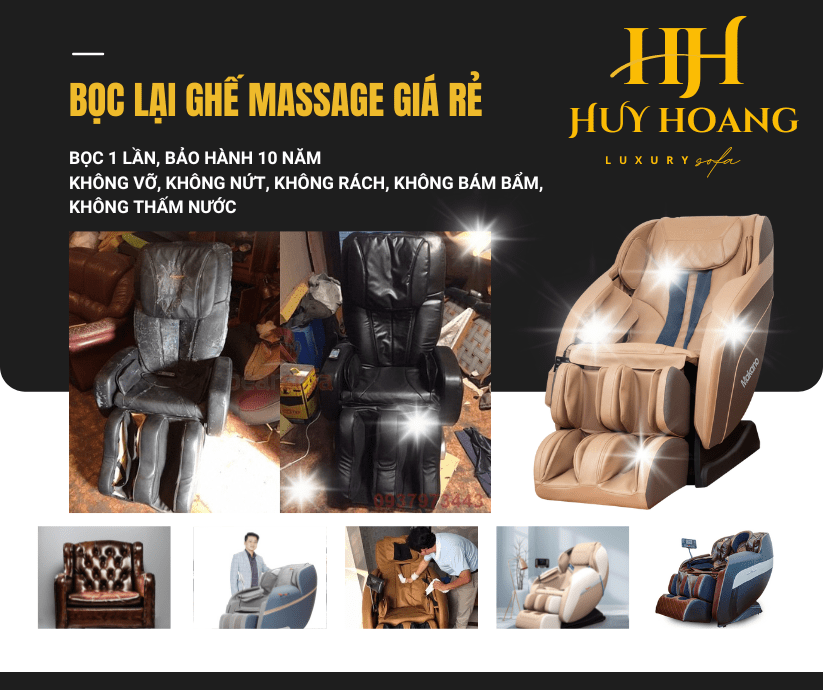 Dịch vụ bọc lại ghế sofa massage
