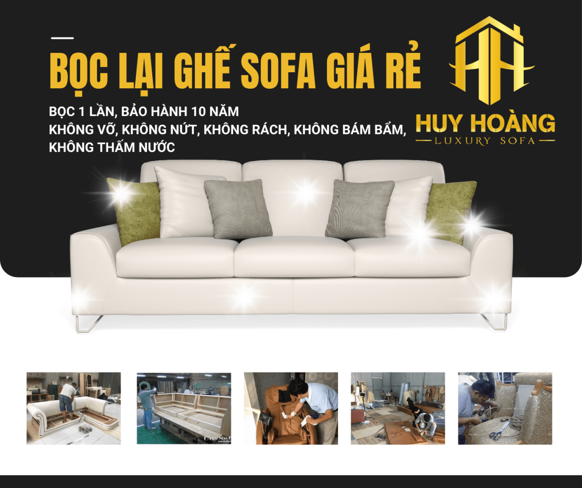 Bọc ghế Sofa giá rẻ tại Hà Nội