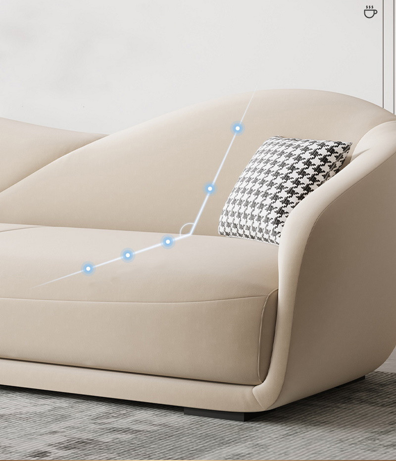 Sofa Văng Đệm Vải Nỉ Mịn V60 – Sang Trọng, Êm Ái, Giá Xưởng Tại Sofa Vua Bàn Trà - Ảnh 2