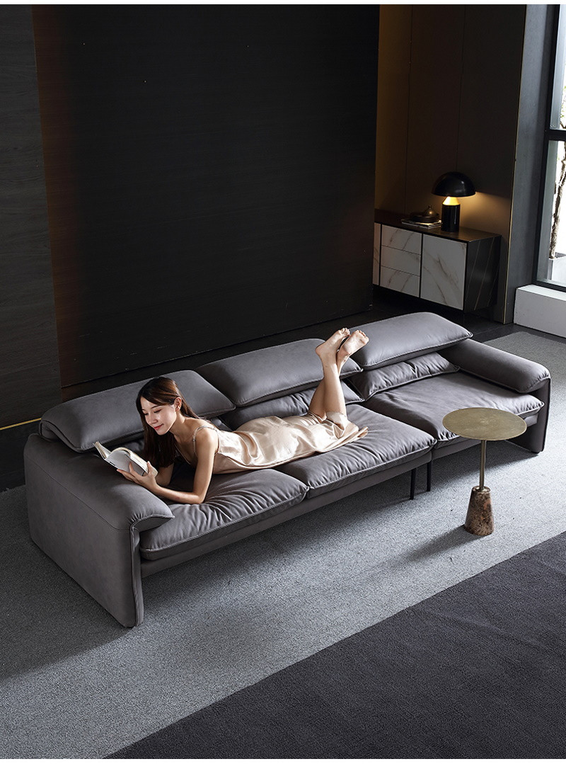 Ghế Sofa Văng Da Lộn Hiện Đại V34 – Đẳng Cấp, Ấm Áp - Ảnh 5