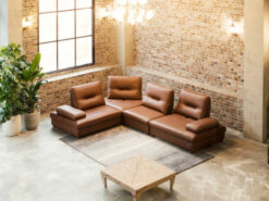 Alternative view of Sofa góc đệm da Carola L36 – Sự kết hợp hoàn hảo giữa sang trọng và tiện nghi