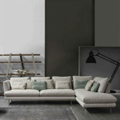 Ghế sofa góc đệm vải L26 – Sự lựa chọn hoàn hảo cho không gian hiện đại