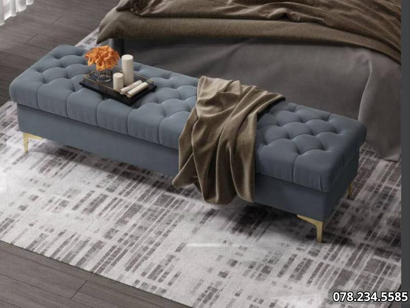 Ghế cuối giường HHG 101 - Ảnh 5