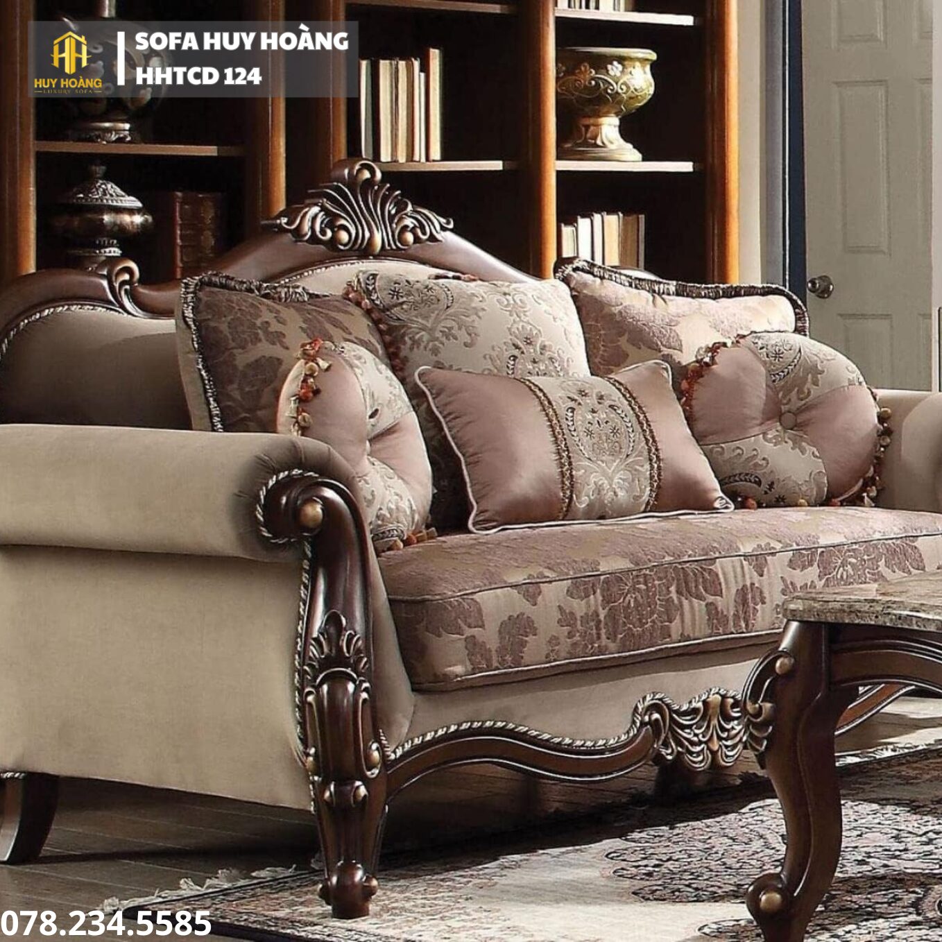 Mẫu sofa tân cổ điển HHTCD 124