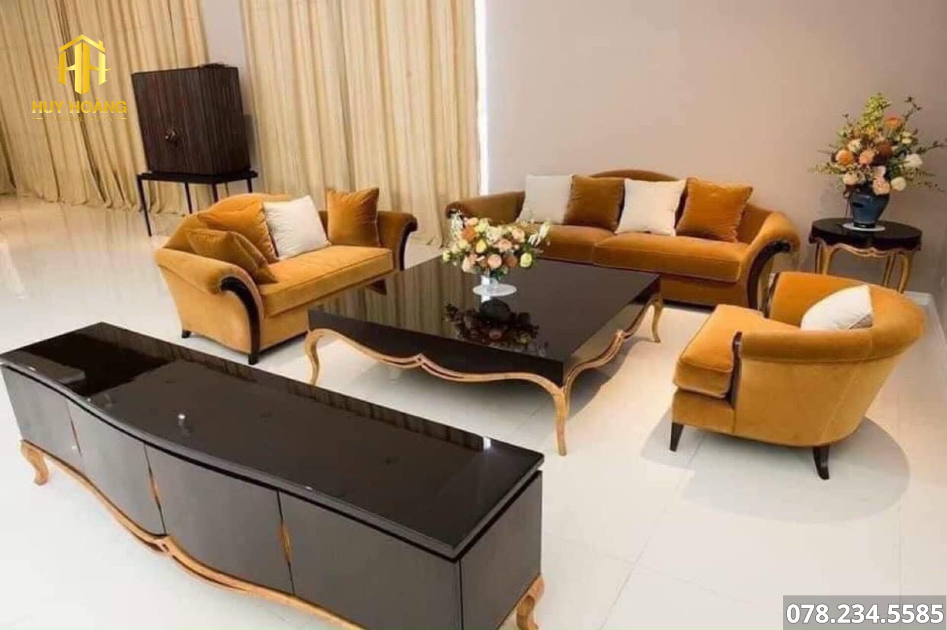 sofa đẹp tân cổ điển
