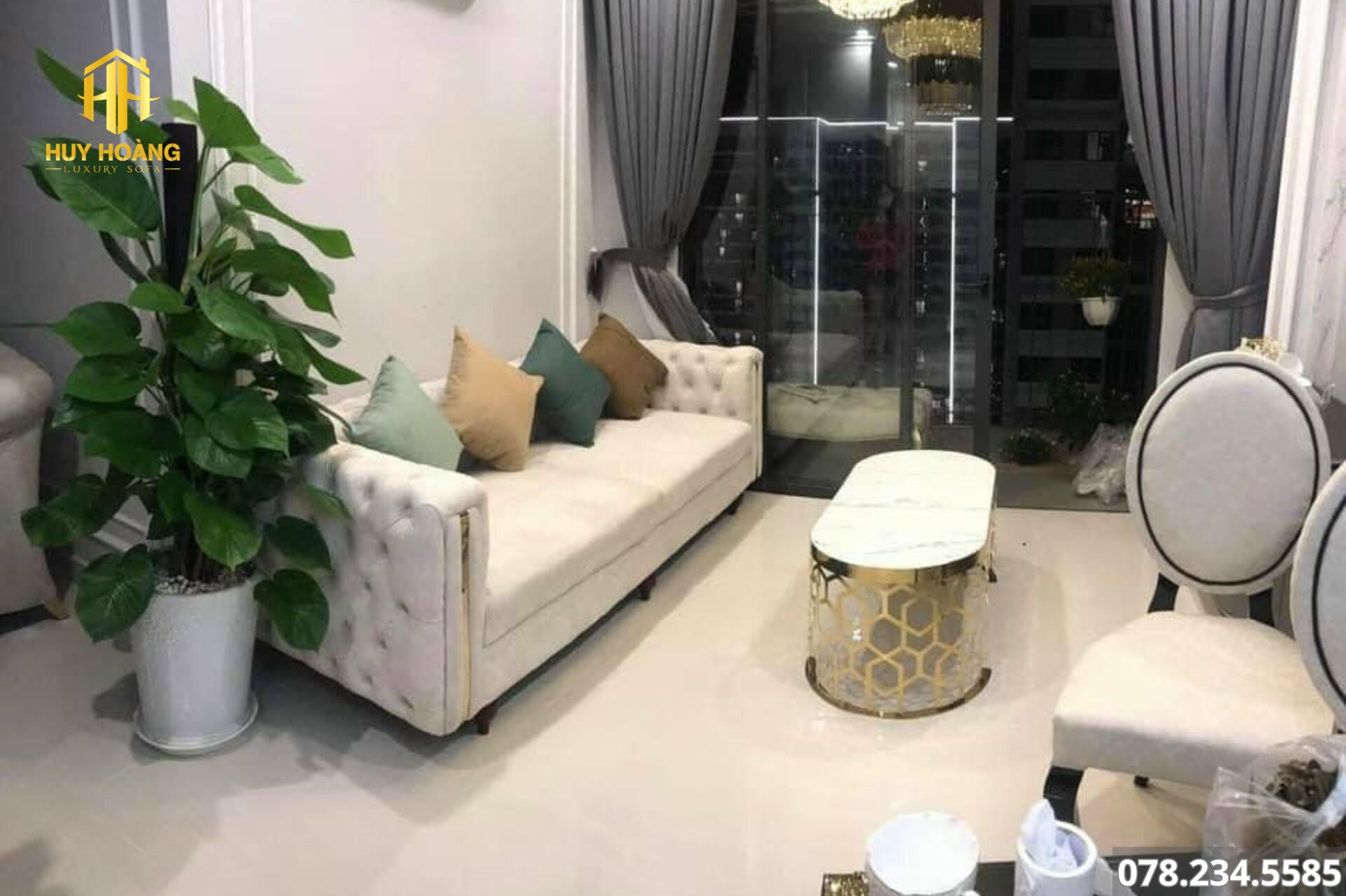 sofa đẹp tân cổ điển