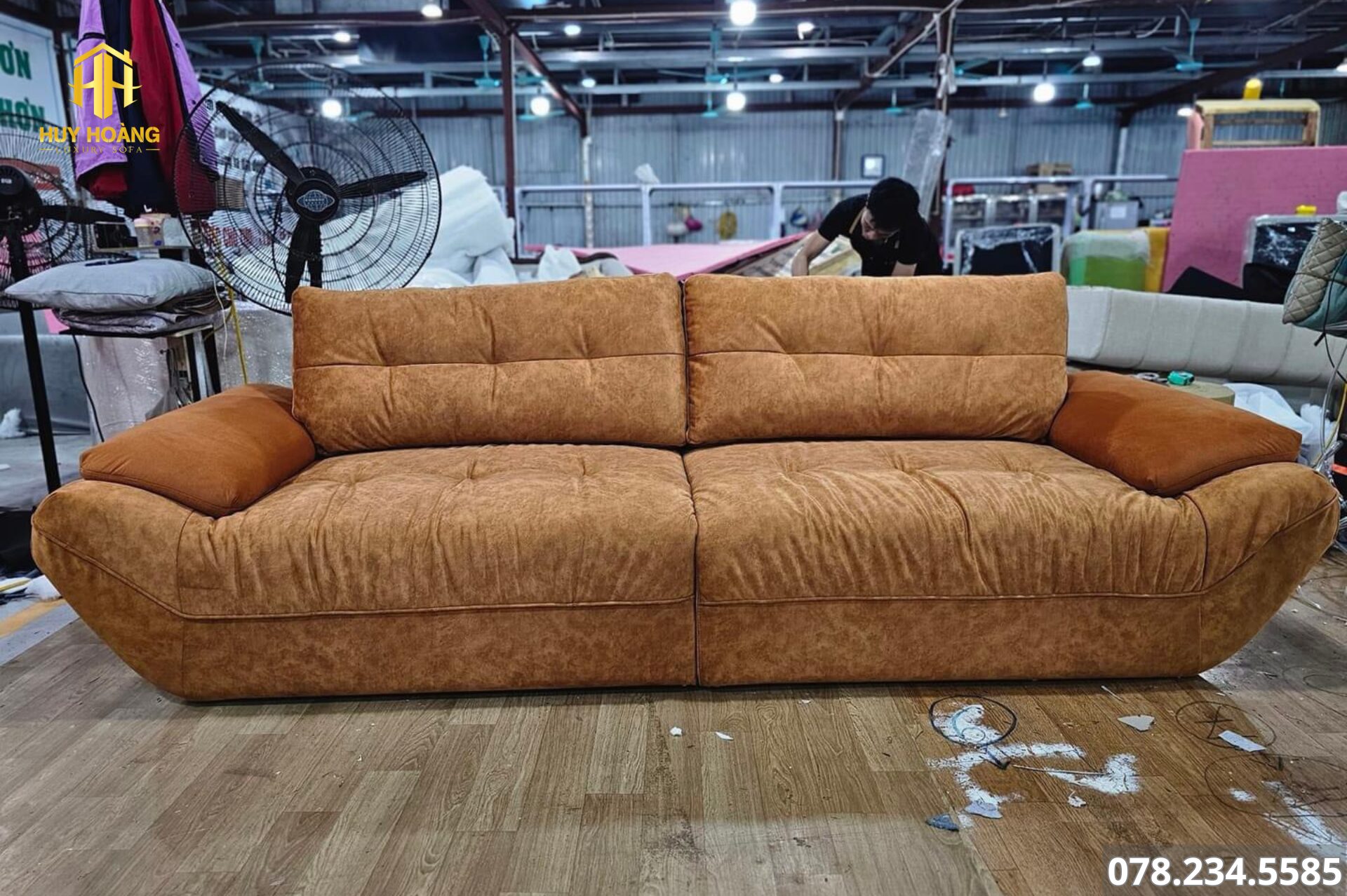 sofa đẹp văng vải