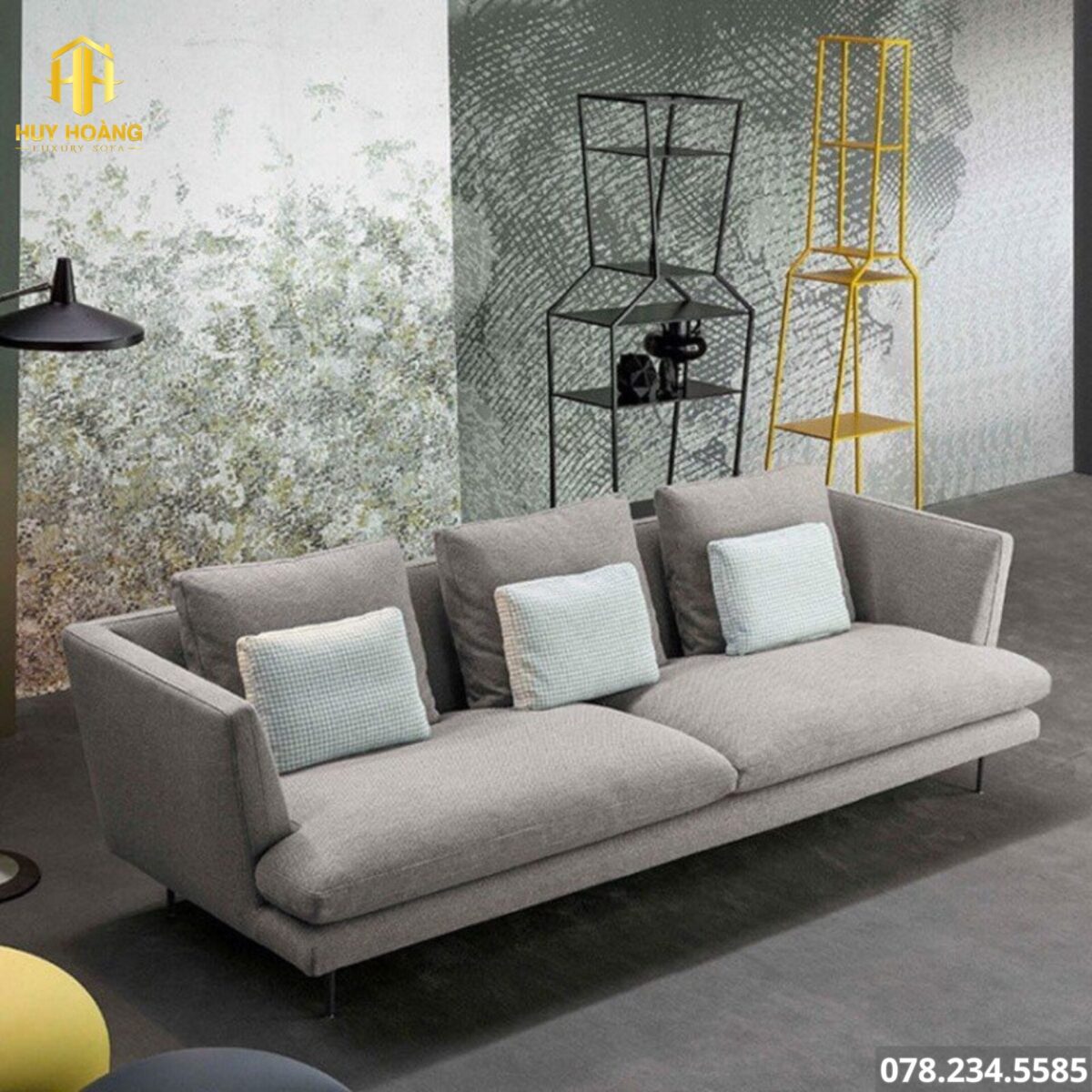 sofa đẹp văng vải