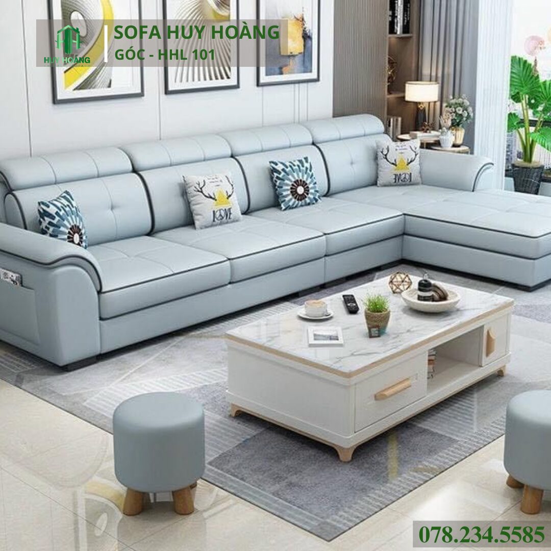 Sofa chữ L góc đẹp nhất