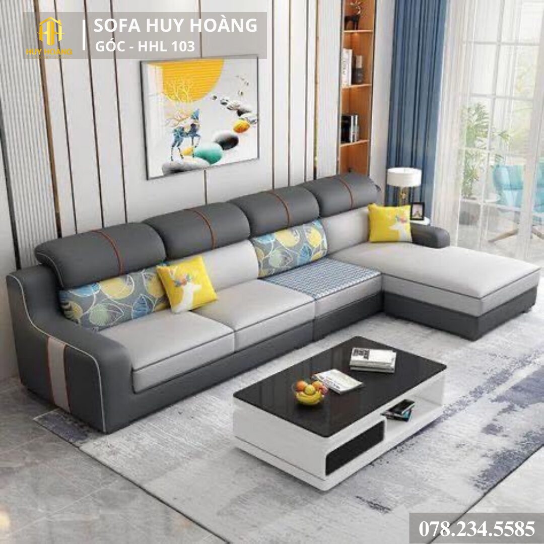 Sofa chữ L góc đẹp nhất