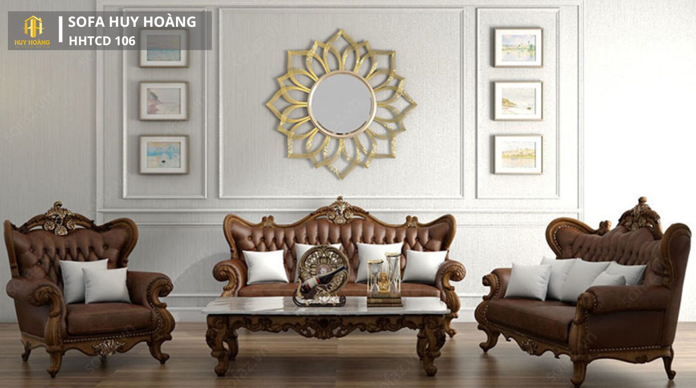sofa đẹp tân cổ điển