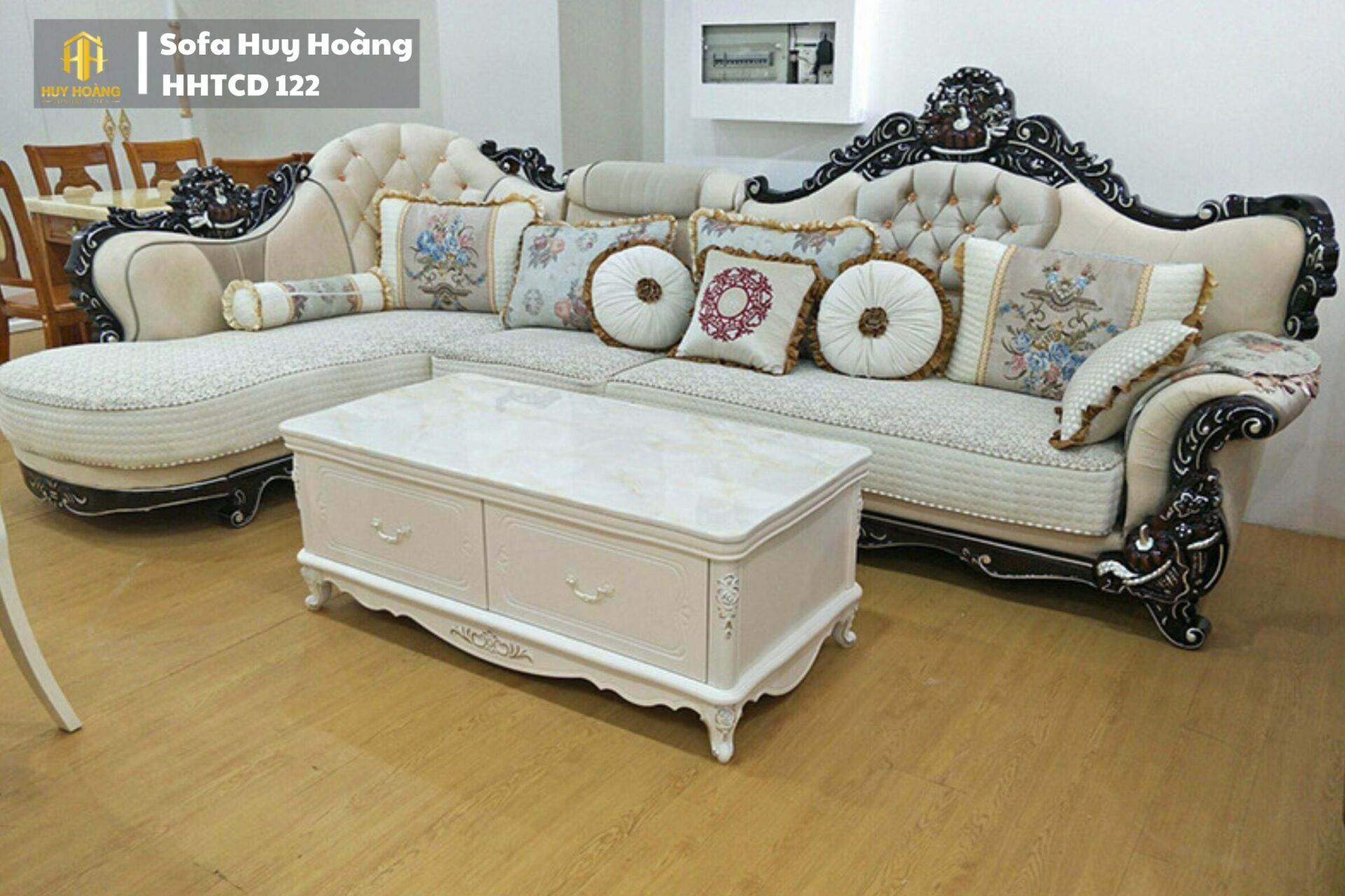 sofa đẹp tân cổ điển