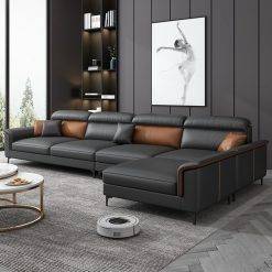 Alternative view of Sofa Góc HHL12 – Phòng Khách Hiện Đại