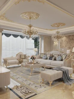 Alternative view of Sofa văng HHV 259 – Thiết kế hiện đại, sang trọng