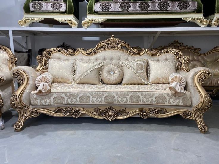 sofa tân cổ điển HHT 01 – Sang trọng, đẳng cấp - Ảnh 4