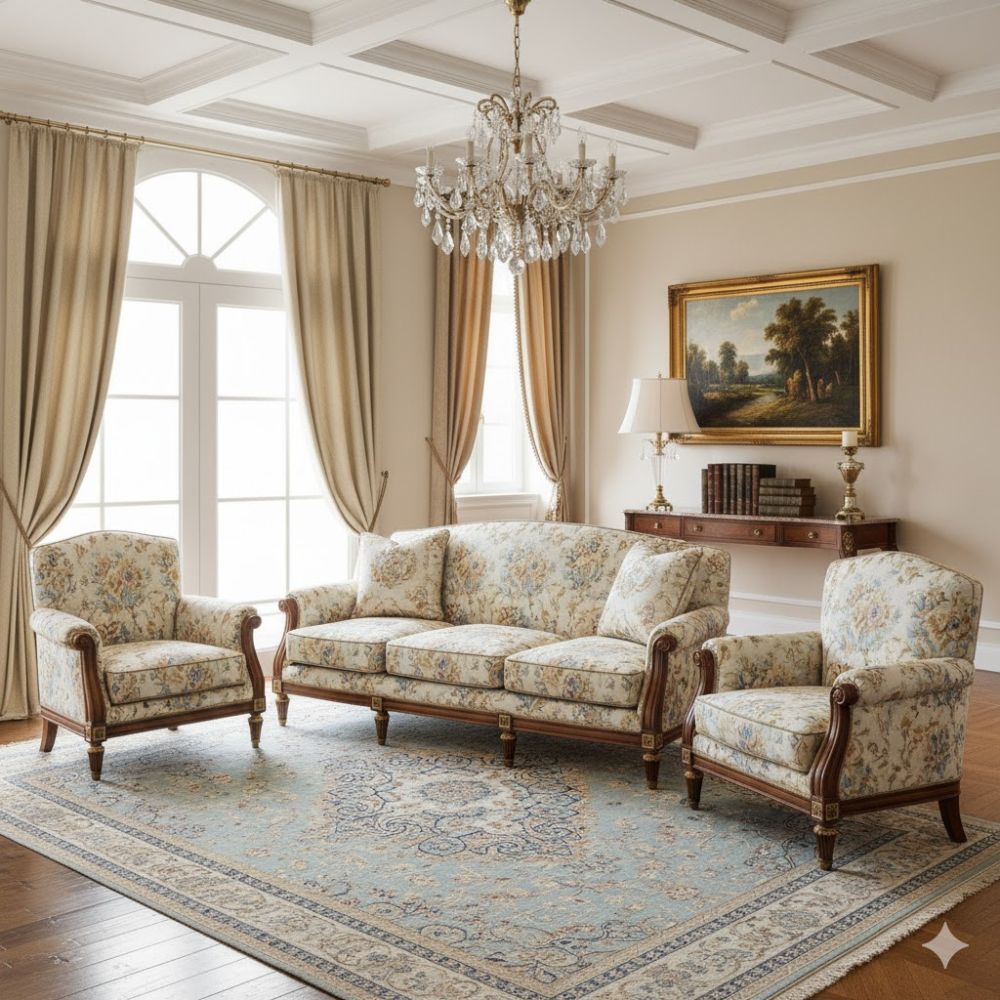 sofa tân cổ điển