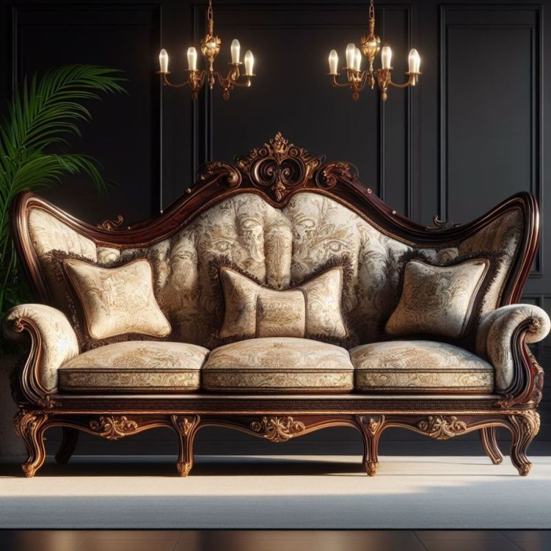 sofa tân cổ điển