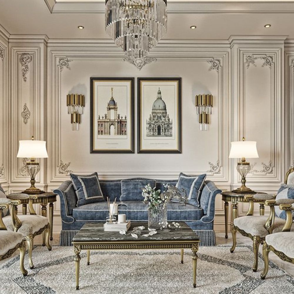 sofa tân cổ điển