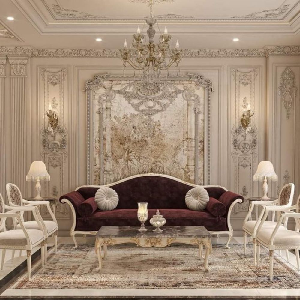 sofa tân cổ điển
