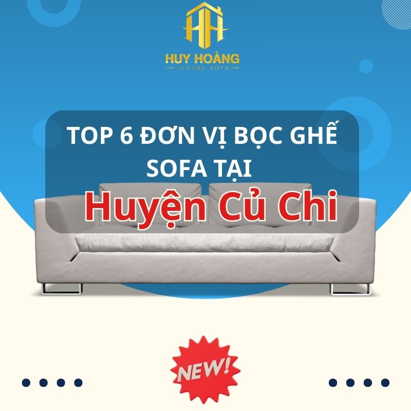 Bọc ghế sofa tại Củ Chi