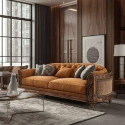 GHẾ SOFA INDOCHINE HHV 330 – VẺ ĐẸP ĐÔNG DƯƠNG HIỆN ĐẠI CHO KHÔNG GIAN SANG TRỌNG