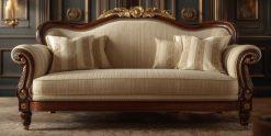 🌿 GHẾ SOFA INDOCHINE HHV 332 – TINH HOA ĐÔNG DƯƠNG TRONG KHÔNG GIAN PHÒNG KHÁCH