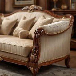 Alternative view of GHẾ SOFA INDOCHINE HHV 333 – NÉT ĐẸP ĐÔNG DƯƠNG THANH LỊCH CHO PHÒNG KHÁCH