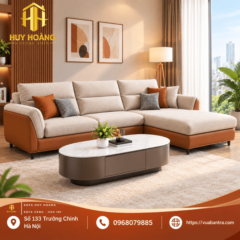 Bọc sofa da tại Hà Nội phù hợp với nhiều loại sofa gia đình, văn phòng, showroom, khách sạn và các không gian kinh doanh.